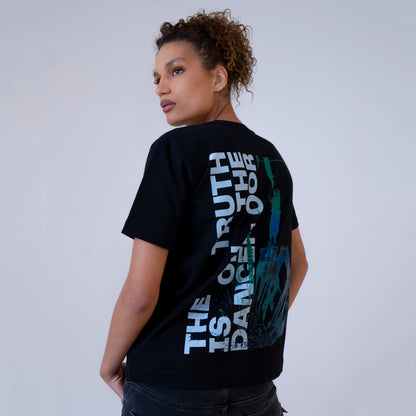 CAMISETA ARTÍSTICA PRETA